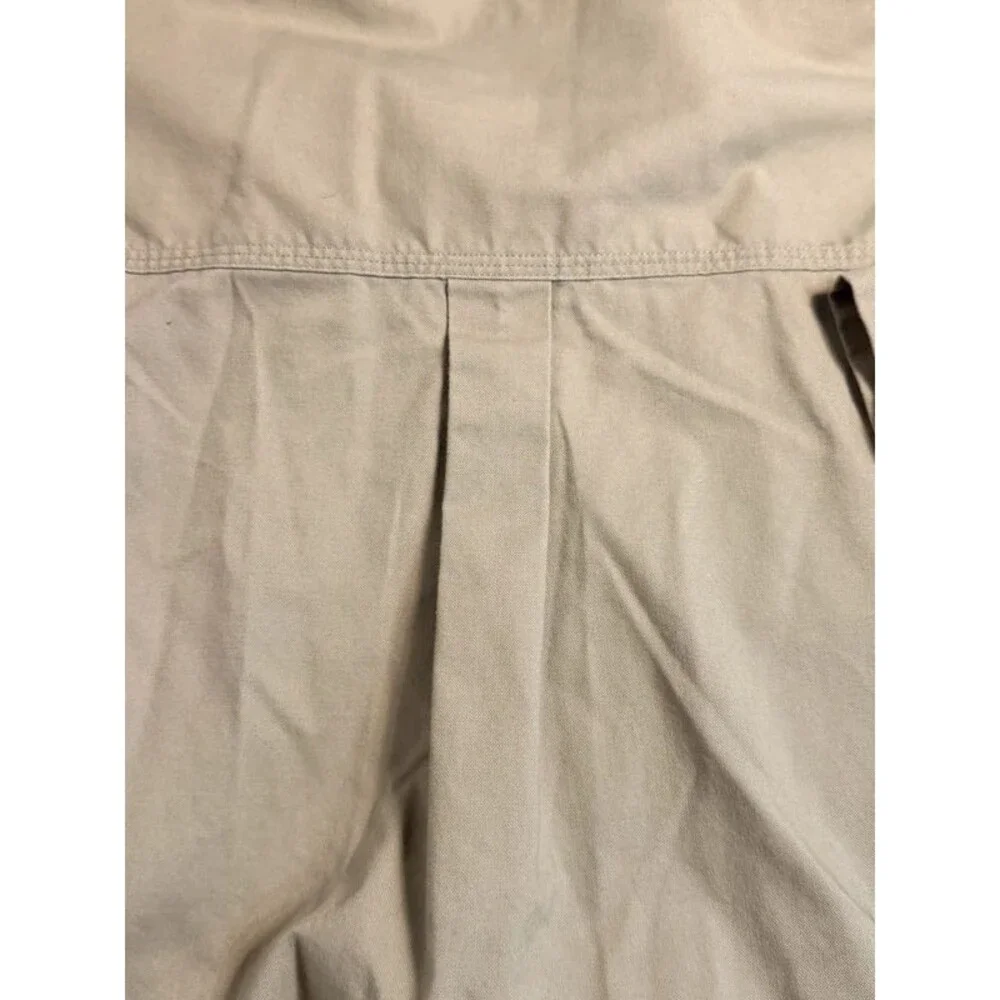 Vintage Carhartt Tradesman Canvas Work Shirt - Beige (Size XL)